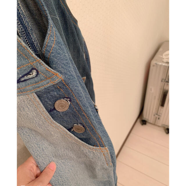 Ron Herman(ロンハーマン)のRE/DONE&LEVIS デニムオールインワン レディースのパンツ(デニム/ジーンズ)の商品写真