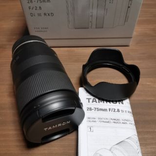 タムロン(TAMRON)のTAMRON　28-75mm F2.8  Di Ⅲ RXD ソニー用(レンズ(ズーム))