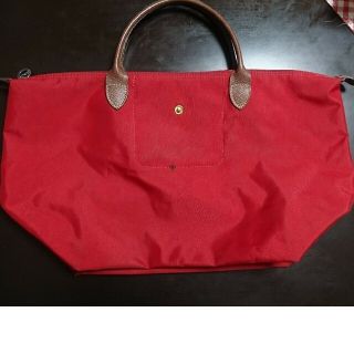 ロンシャン(LONGCHAMP)の(最終値下)ロンシャン LONGCHAMP ルプリアージュレッド(トートバッグ)