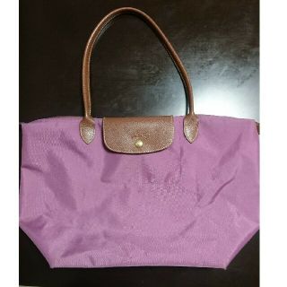 ロンシャン(LONGCHAMP)のロンシャン LONGCHAMP ルプリアージュ パープル(トートバッグ)