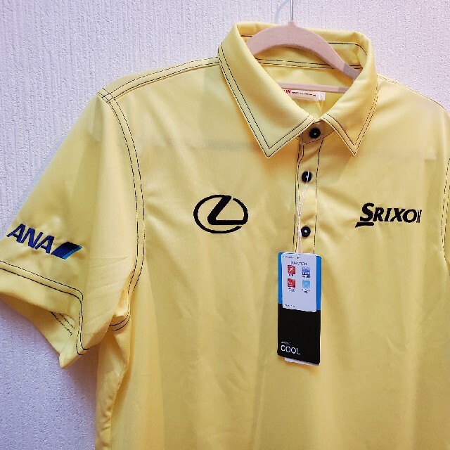 スポーツ/アウトドアSrixon Lexus  ANA 松山英樹選手ﾚﾌﾟﾘｶ　 ポロシャツL
