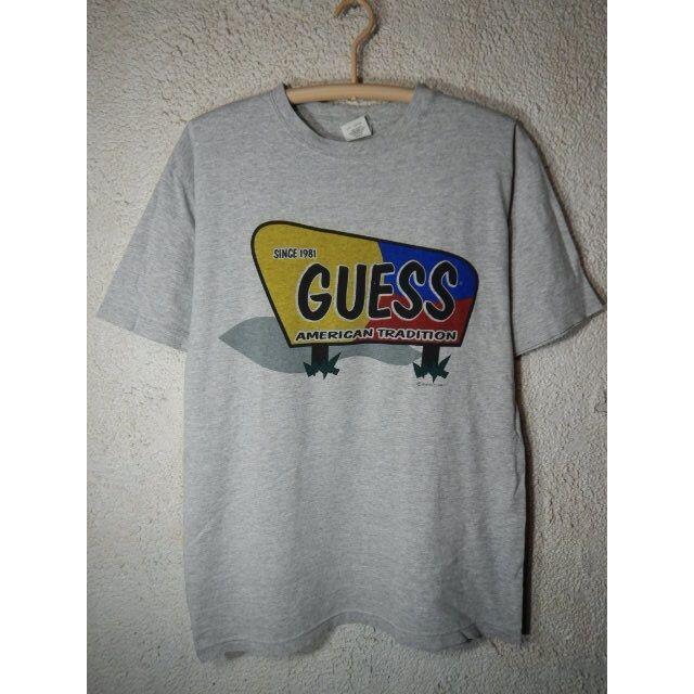 GUESS(ゲス)のo3153　レア　GUESS　アメリカ製　90ｓ　ビンテージ　tシャツ メンズのトップス(Tシャツ/カットソー(半袖/袖なし))の商品写真