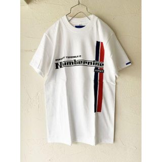 ナンバーナイン(NUMBER (N)INE)のNUMBER (N)INE　ナンバーナイン　ロゴ Tシャツ ホワイト　サイズ1(Tシャツ/カットソー(半袖/袖なし))