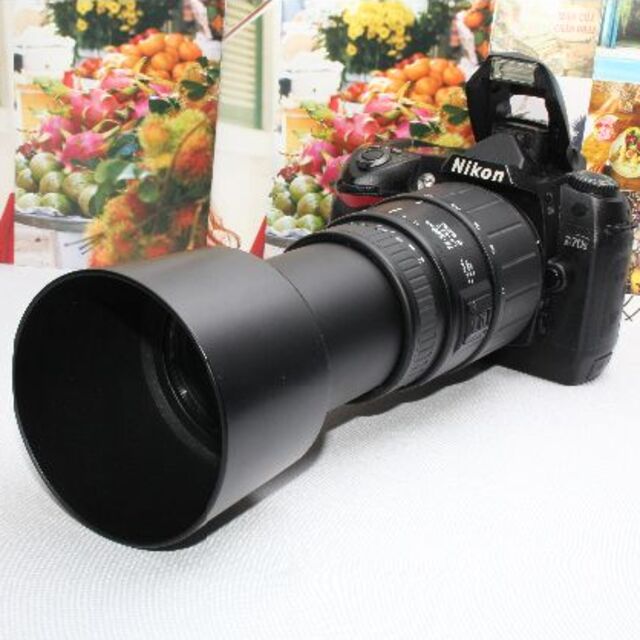 ❤️新品カメラバッグ付き❤️Nikon D50 超望遠レンズセット❤️