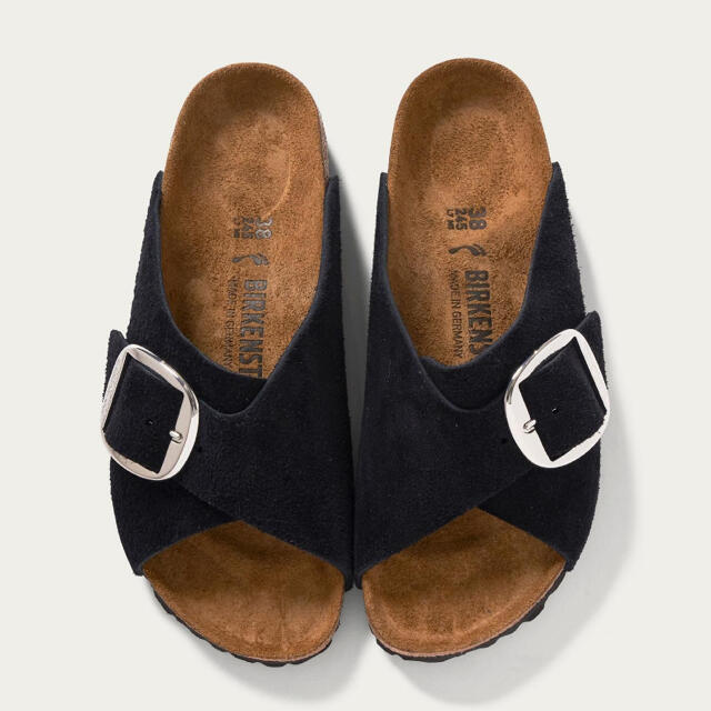 BIRKENSTOCK - BIRKENSTOCK アローサ レザービックバックルサンダルの