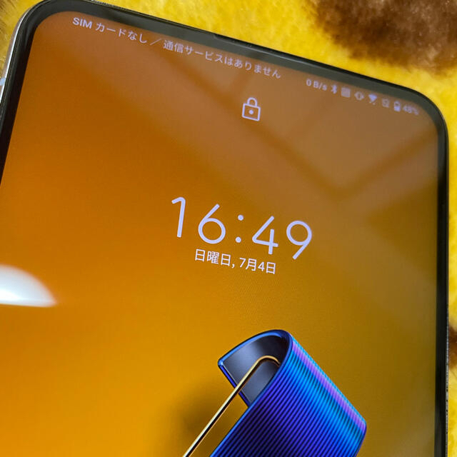 ASUS(エイスース)の専用 Zenfone6  RAM 6GB ROM128GB 国内版  スマホ/家電/カメラのスマートフォン/携帯電話(スマートフォン本体)の商品写真