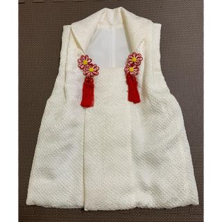 被布　正絹　総絞り　3〜4歳用(和服/着物)