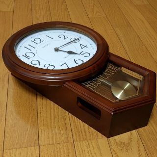 G506★柱・壁掛け時計 (REGULATORシリーズ)昭和レトロ