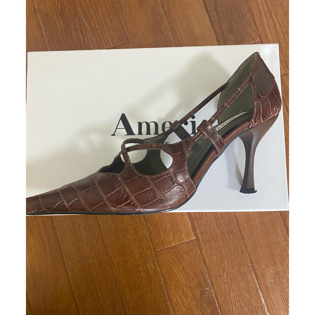 Ameri VINTAGE(アメリヴィンテージ)のAmeri パンプス　牛皮 レディースの靴/シューズ(ハイヒール/パンプス)の商品写真