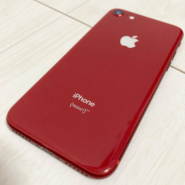 64GBモデル番号iPhone8 PRODUCT RED