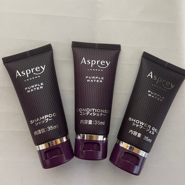 【英国王室御用達ブランド】Asprey トラベルセット コスメ/美容のヘアケア/スタイリング(シャンプー/コンディショナーセット)の商品写真