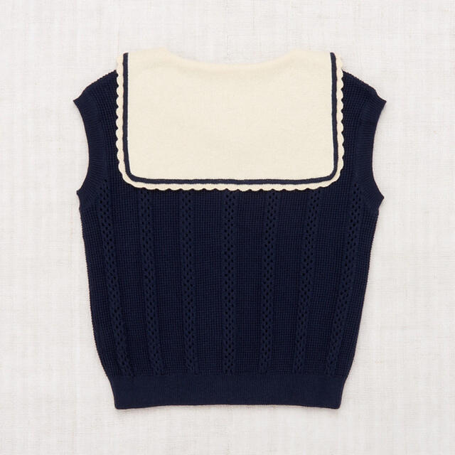 Misha & Puff Texture Scout Vest [新品] キッズ/ベビー/マタニティのキッズ服女の子用(90cm~)(ニット)の商品写真