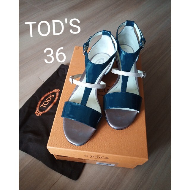 TOD'S(トッズ)の美品 TOD'S トッズ サンダル 36  レディースの靴/シューズ(サンダル)の商品写真