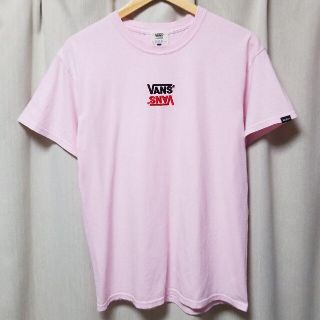 ヴァンズ(VANS)のバンズ VANS 刺繍ロゴ Tシャツ レアカラー ピンク(Tシャツ/カットソー(半袖/袖なし))