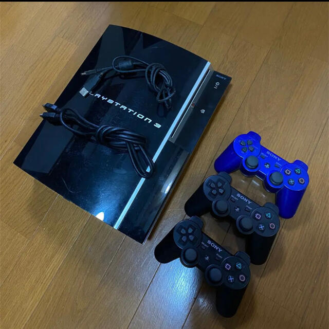 PlayStation3 プレステ3 本体　コントローラ3個セット