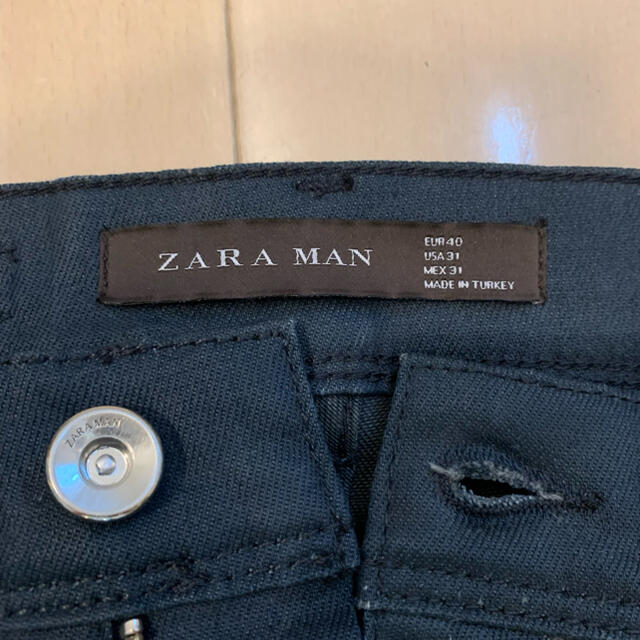 ZARA(ザラ)のZARA MAN  サイズ31 ネイビー紺色　 メンズのパンツ(チノパン)の商品写真