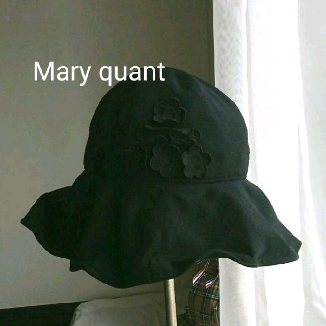 MARY QUANT(マリークワント)の中古 マリークワント 帽子 黒 レディースの帽子(その他)の商品写真