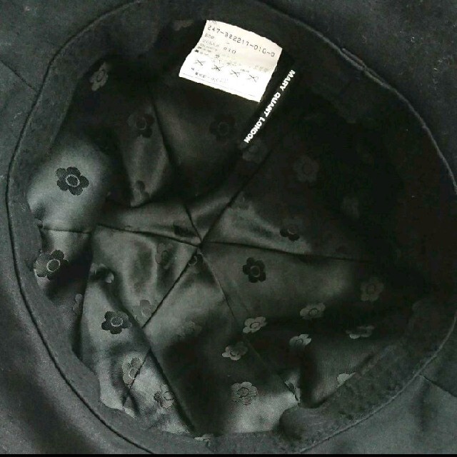 MARY QUANT(マリークワント)の中古 マリークワント 帽子 黒 レディースの帽子(その他)の商品写真