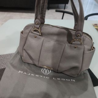 マジェスティックレゴン(MAJESTIC LEGON)のMAJESTIC LEGON 2wayバッグ グレー(ハンドバッグ)