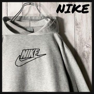 ナイキ(NIKE)の【海外企画】ナイキ 刺繍ロゴ スウッシュ スウェット パーカー レディース.(パーカー)