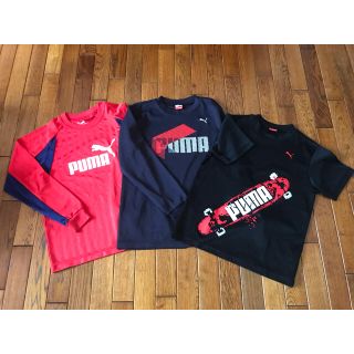 プーマ(PUMA)の☆PUMA プーマ☆ 長袖&半袖 Tシャツ トップス 3枚セット(Tシャツ/カットソー)