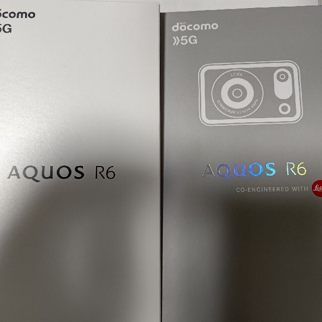 AQUOS(アクオス)のdocomo AQUOS R6 SIMロック解除済 新品同様品 SIMフリー スマホ/家電/カメラのスマートフォン/携帯電話(スマートフォン本体)の商品写真