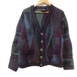 アザー(other)のクージー COOGI ヴィンテージ カーディガン ニット 3D 立体編み 長袖(カーディガン)