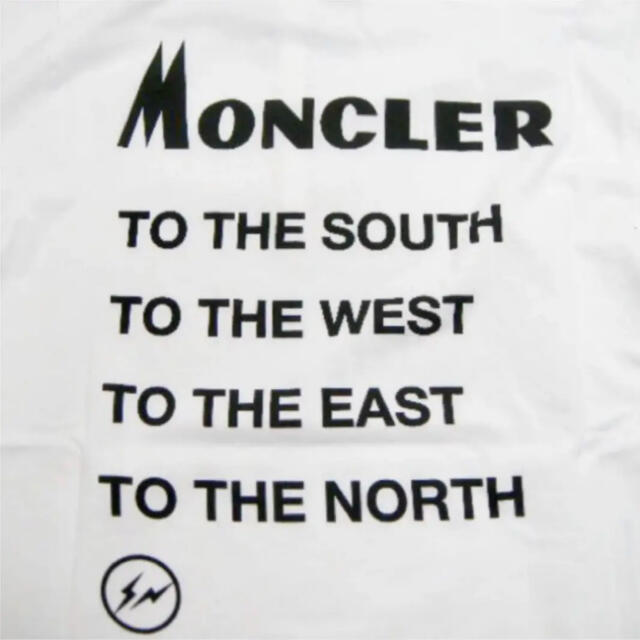 MONCLER(モンクレール)の★入手困難★ MONCLER Tシャツ Ｌ　FRAGMENT GENIUS メンズのトップス(Tシャツ/カットソー(半袖/袖なし))の商品写真