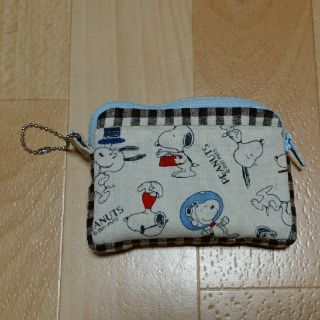 スヌーピー(SNOOPY)のスヌーピー　🌟小銭入れ🌟カード入れ🌟キー入れ　ハンドメイド(ポーチ)