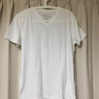 アメリカンイーグル(American Eagle)のアメリカンイーグル　半袖シャツ　Tシャツ　白　ホワイト(Tシャツ/カットソー(半袖/袖なし))