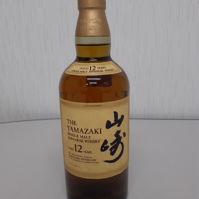 サントリー(サントリー)のサントリーウイスキー山崎12年　700ml 食品/飲料/酒の酒(ウイスキー)の商品写真