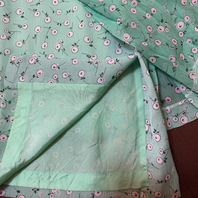 Yukiko Hanai(ユキコハナイ)のロングスカート プリーツスカート　シフォン  ヴィンテージ レディースのスカート(ロングスカート)の商品写真