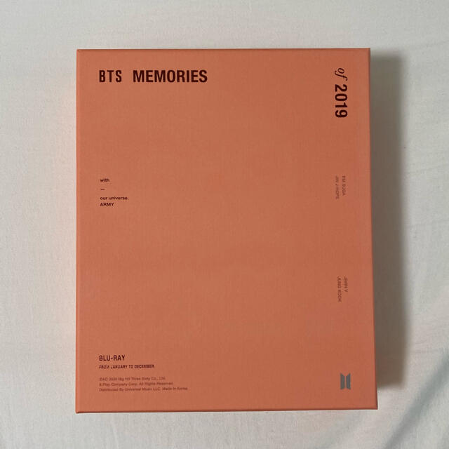 DVD/ブルーレイBTS Memories2019 BluRay