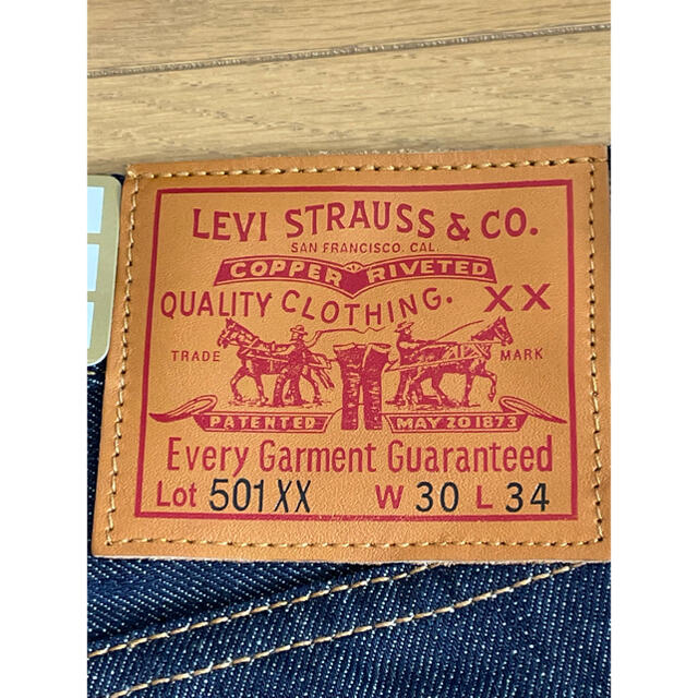 Levi's(リーバイス)のLVC 1937モデル 501®︎XX SELVEDGE RIGID USA メンズのパンツ(デニム/ジーンズ)の商品写真