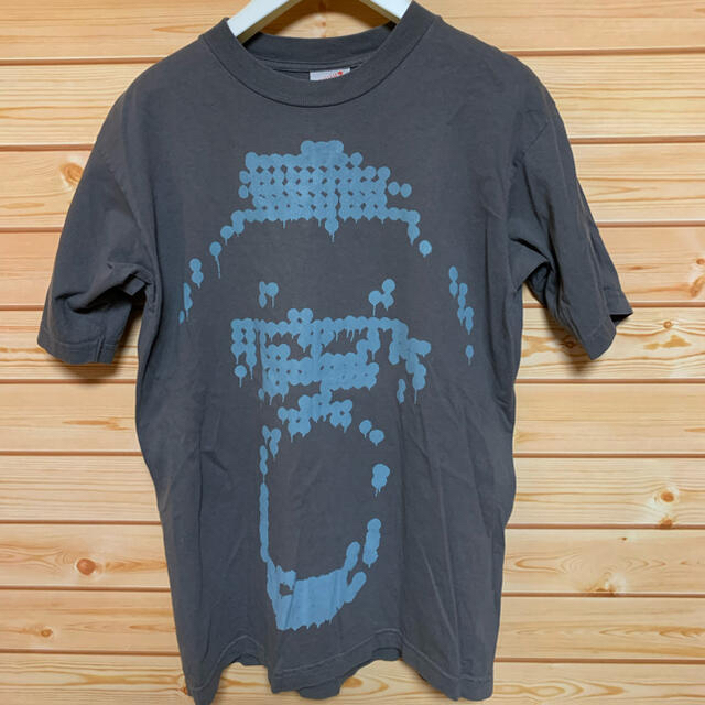 X-LARGE Tシャツ M 灰色 ドットゴリラ エクストララージ