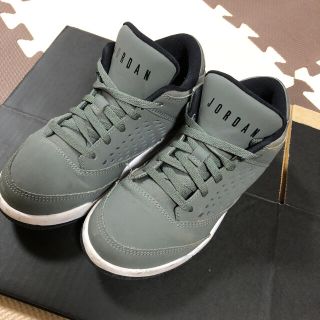 ナイキ(NIKE)の【中古】キッズ ジョーダン スニーカー チャコールグレー　ジョーダン　フライト(スニーカー)