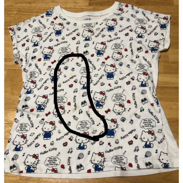 UNIQLO(ユニクロ)のユニクロTシャツ 140cm キッズ/ベビー/マタニティのキッズ服女の子用(90cm~)(Tシャツ/カットソー)の商品写真