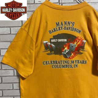 ハーレーダビッドソン(Harley Davidson)の90s 古着 ハーレーダビッドソン バックプリント ビッグシルエット ゆるだぼ(Tシャツ/カットソー(半袖/袖なし))