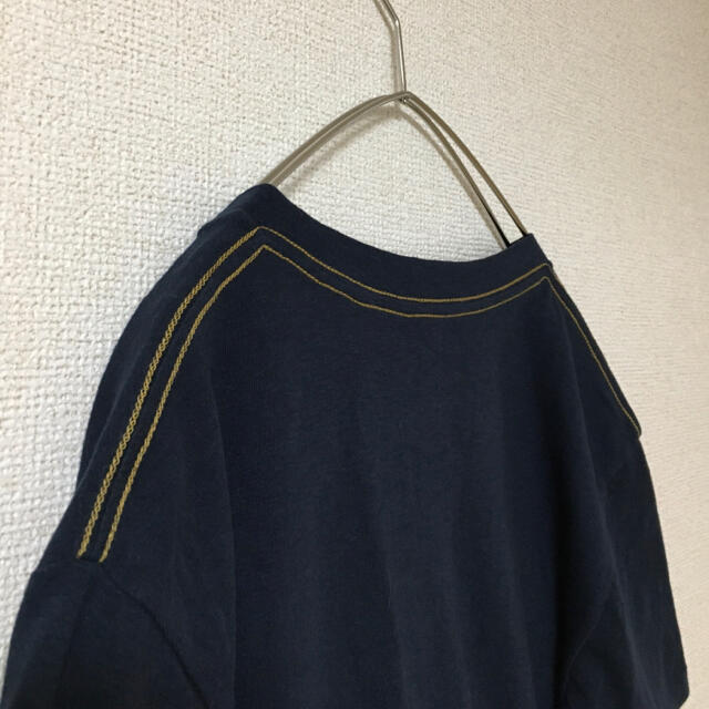 nest robe リネンラインステッチシャツ