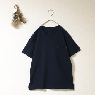 ビスクバイネストローブ(bisque by nest Robe)のbisque by nest Robe/ステッチポケットカットソー Tシャツ(Tシャツ(半袖/袖なし))