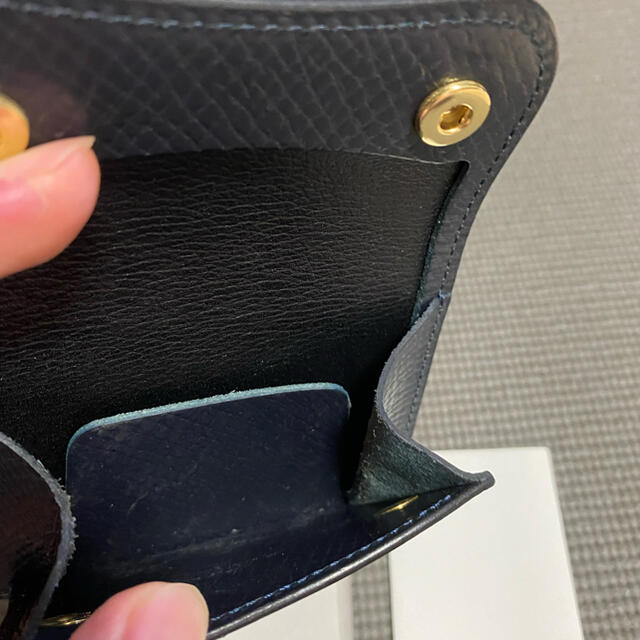 わんたん様専用ワイルドスワンズ タング ルチド 型押し マリン - 2