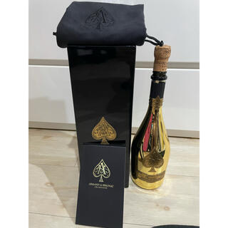 アルマンドバジ(Armand Basi)のアルマンド ゴールド 空き瓶(シャンパン/スパークリングワイン)