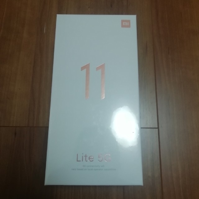 Mi 11 Lite 5G-Truffle Black　スマホ スマホ/家電/カメラのスマートフォン/携帯電話(スマートフォン本体)の商品写真