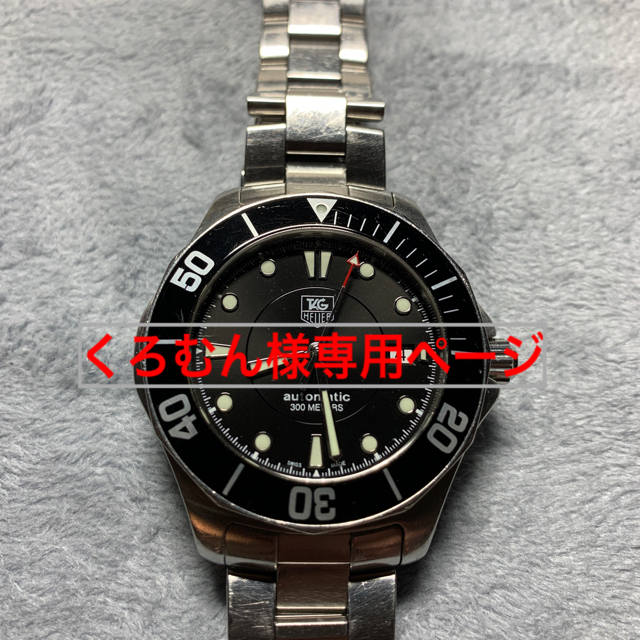 TAGHeuer ◆ タグホイヤー　アクアレイサーWAB2010メンズ