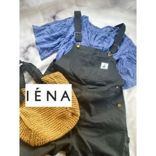 イエナ(IENA)のIENA  刺繍カットソー　ブルー(カットソー(長袖/七分))