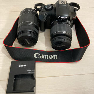 Canon - 値下 キャノン Canon EOS Kiss X50 ダブルズームキット BKの ...