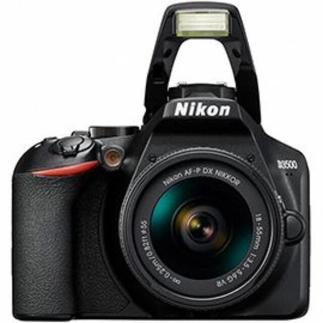 【外観特上級】Nikon デジタル一眼レフカメラ D3500 AF-P 18-55 VR レンズキット D3500LK