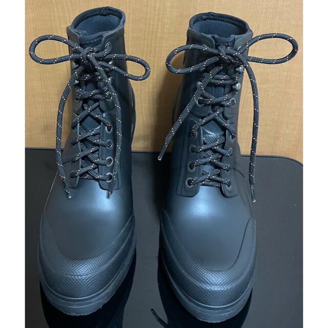 【超美品】HUNTER ハンター♡ レインブーツ ネイビー ヒール付き