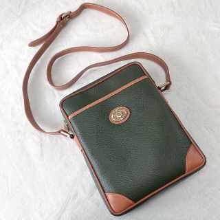 バーバリー(BURBERRY)の希少 Burberrys ショルダーバッグ　アーカイブロゴ グリーン (ショルダーバッグ)