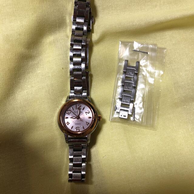 CASIO(カシオ)のカシオ　シーン　ソーラー腕時計　電池弱 レディースのファッション小物(腕時計)の商品写真
